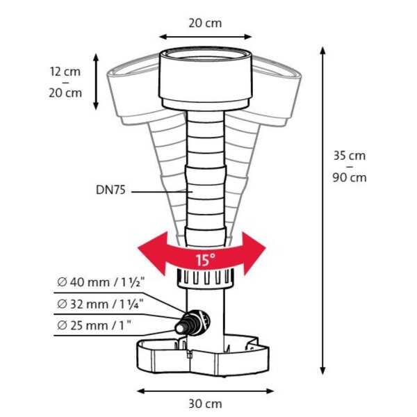 OSAGA Stand-Skimmer