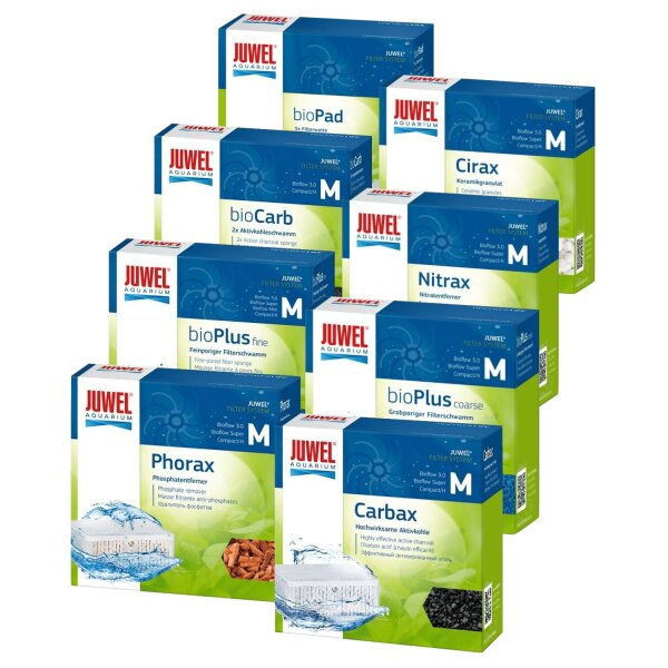 JUWEL Filtermedien-Set M 8er