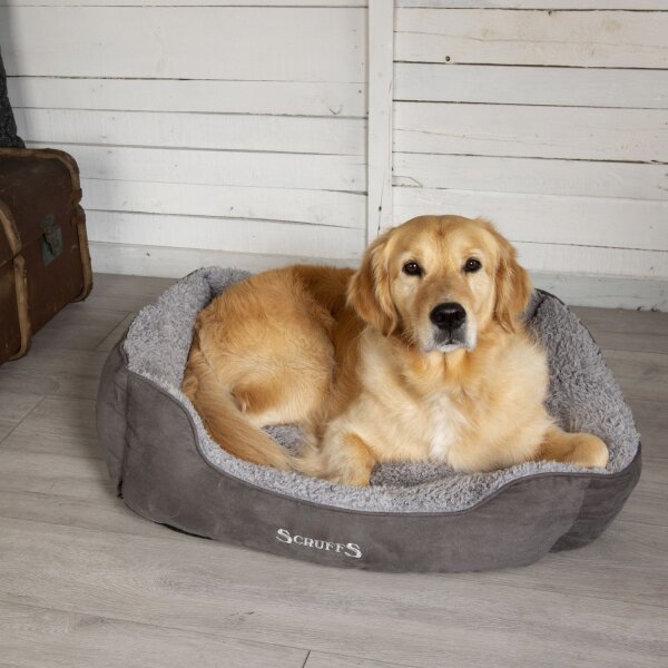 Scruffs Cosy Box Bed Grau M: 60 x 50 cm