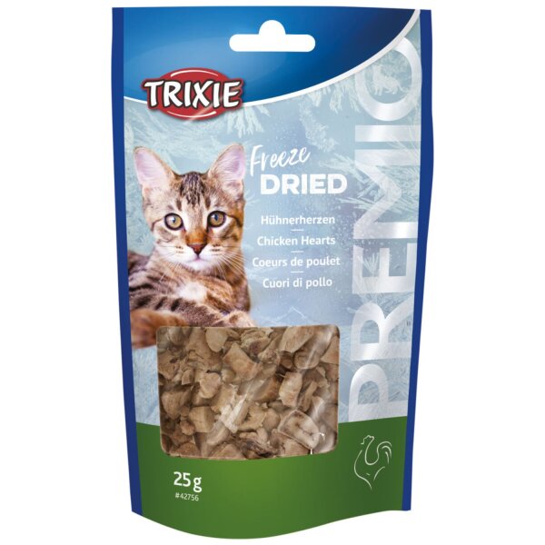 TRIXIE Freeze Dried Hühnerherzen