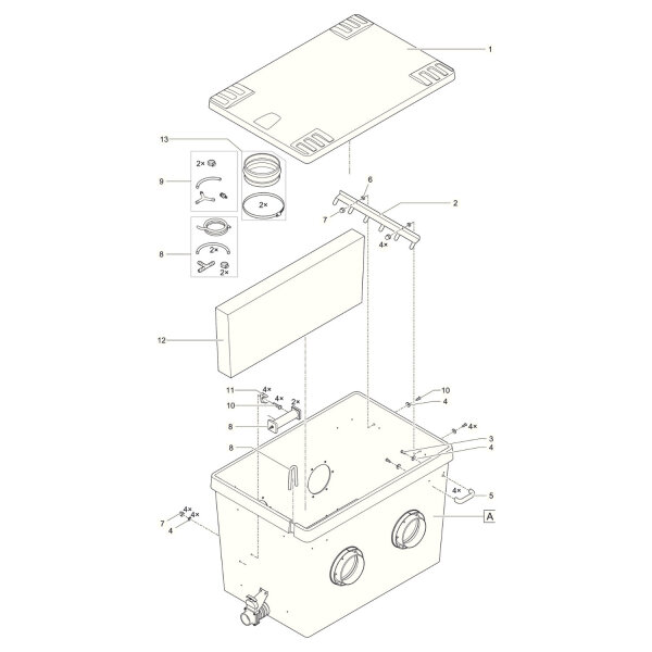 Oase ProfiClear Premium Standing Bed Modul XL
