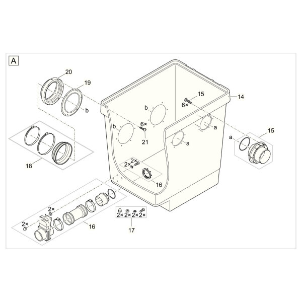 Oase ProfiClear Premium Ablaufmodul L