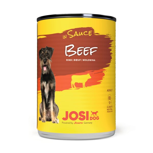 JosiDog Beef in Sauce