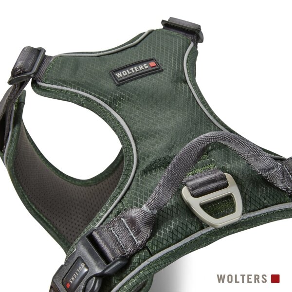 Wolters Geschirr Active Pro Comfort 40 - 47,5 cm grün/anthrazit