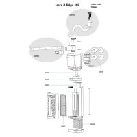 sera X-Edge Eckfilter 450