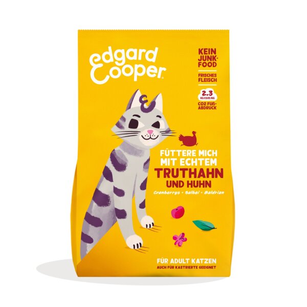 Edgard & Cooper Frischer Truthahn und Huhn 2kg