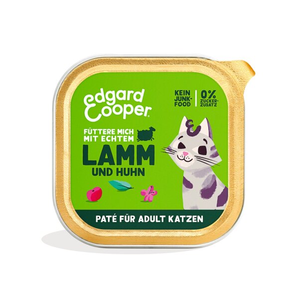 Edgard & Cooper Paté Lamm und Huhn 85g