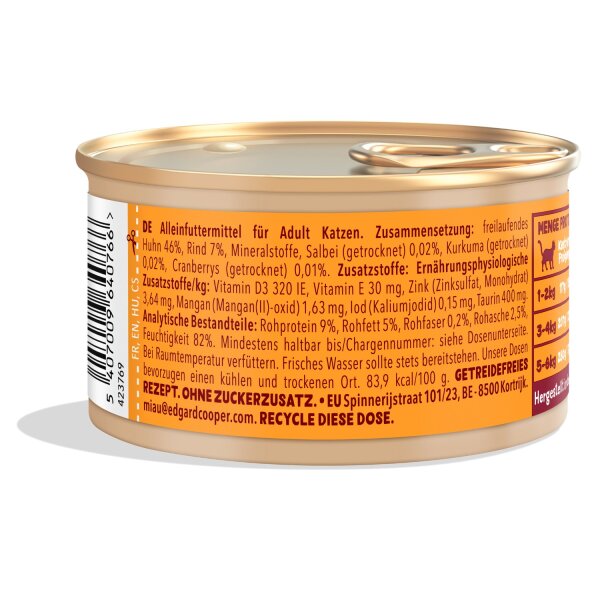 Edgard & Cooper Nassfutter Huhn 85g