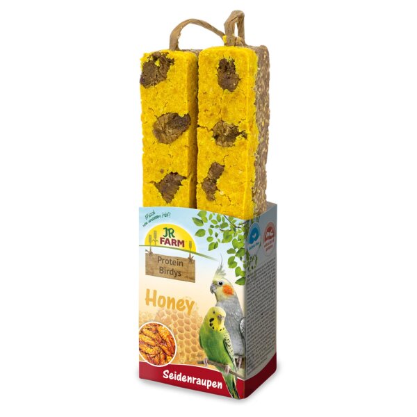 JR Farm Birds Protein-Birdys Honey Seidenraupen