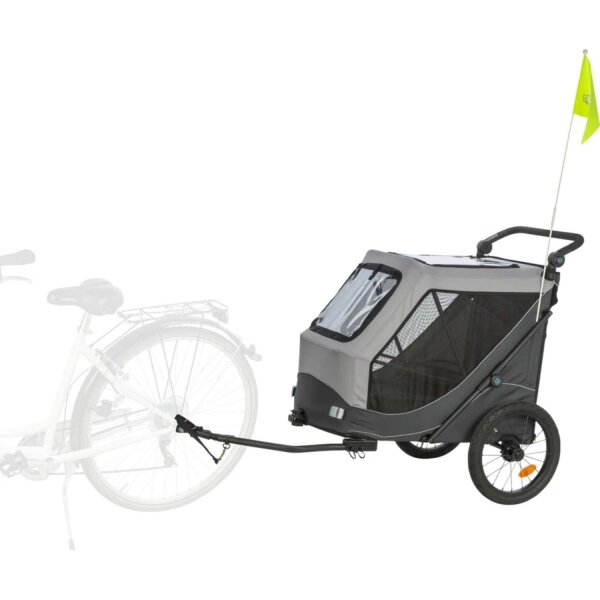 TRIXIE Fahrrad-Anhänger für Hunde L