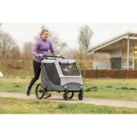 TRIXIE Fahrrad-Anhänger für Hunde L
