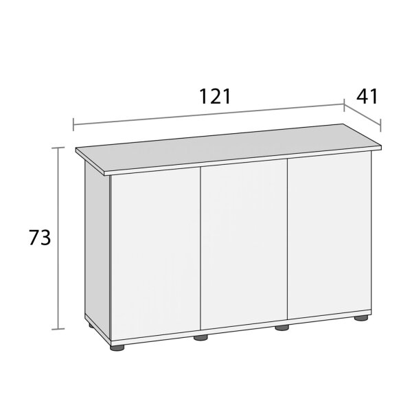 JUWEL Schrank SBX Rio 240 grau