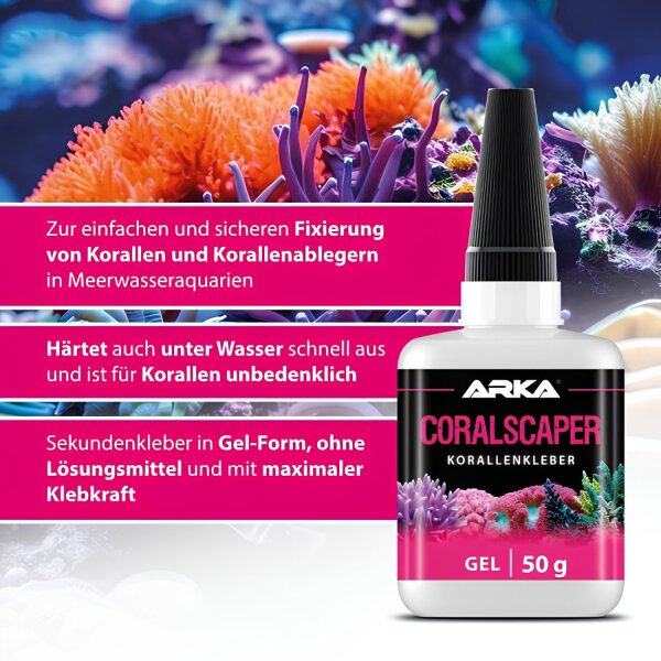 ARKA Coralscaper Gel Sekundenkleber