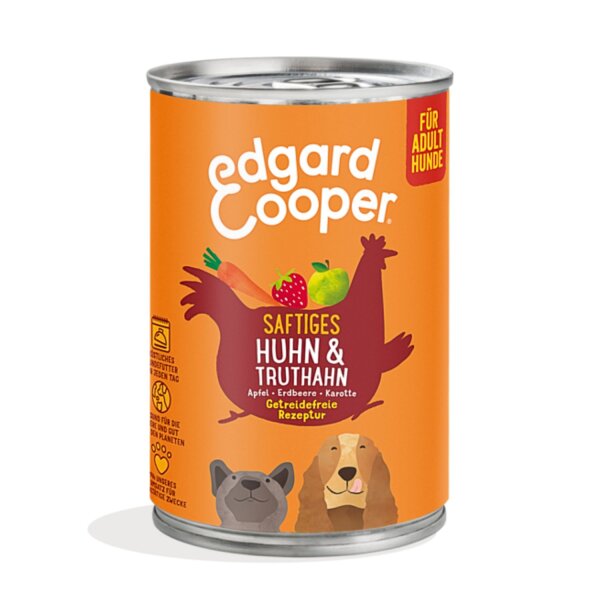 Edgard & Cooper Nassfutter Huhn & Truthahn