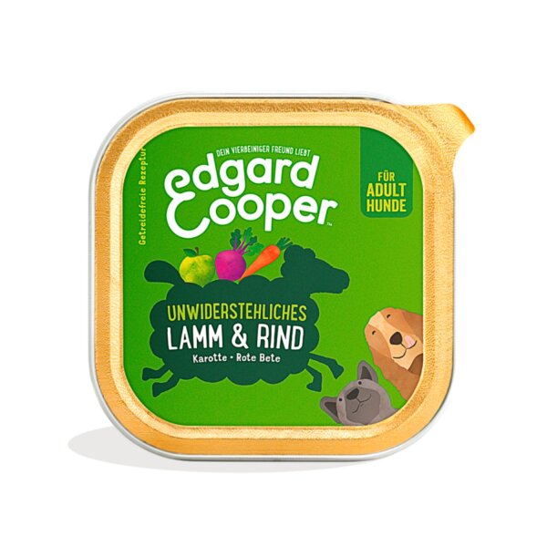 Edgard & Cooper Nassfutter Lamm & Rind 150 g