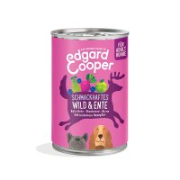 Edgard & Cooper Nassfutter Wild & Ente mit Rote...