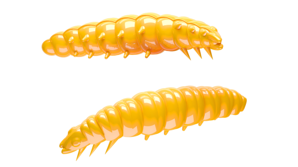 Libra Lures Larva 35mm 12 Stk. Krill Dark Yellow