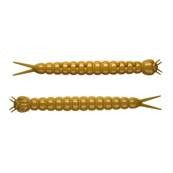 Libra Lures Slight Worm 38mm 15 Stk. Cheese Coffee Milk