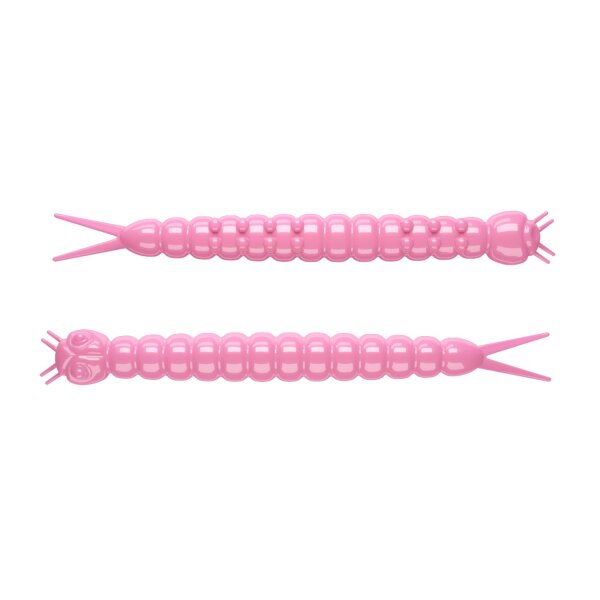 Libra Lures Slight Worm 38mm 15 Stk. Cheese Bubble Gum