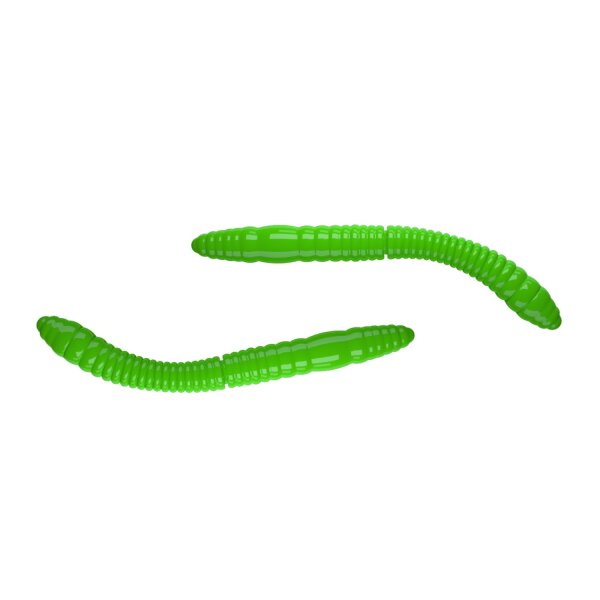 Libra Lures Fatty DWorm Tournament 55mm Cheese Hot Apple Green *Limited Edition*