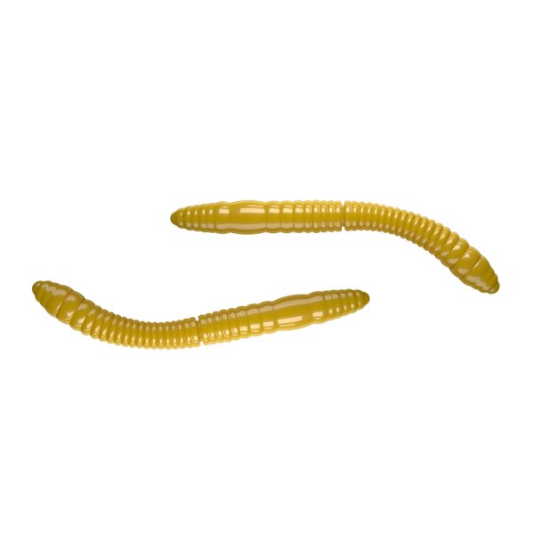 Libra Lures Fatty DWorm Tournament 55mm Cheese Yellow