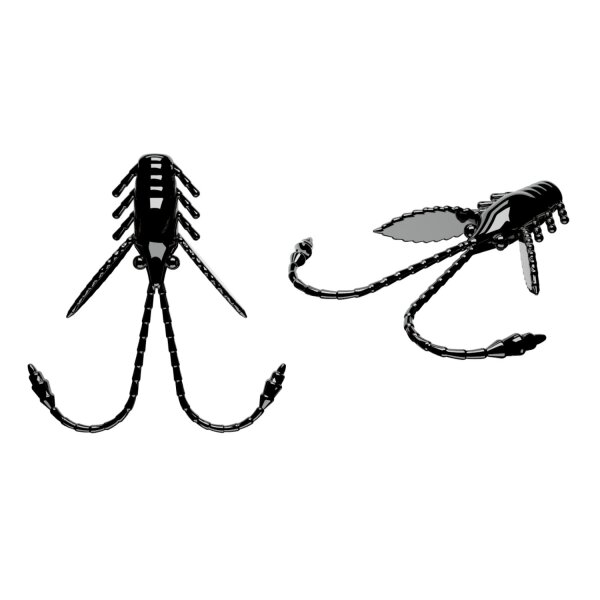 Libra Lures Pro Nymph 18mm 15 Stk. Cheese Black