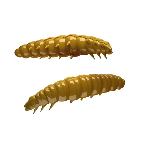Libra Lures Larva 35mm 12 Stk. Cheese Coffee Milk