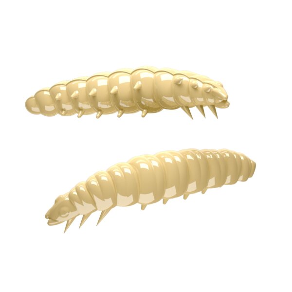 Libra Lures Larva 35mm 12 Stk. Knoblauch Cheese