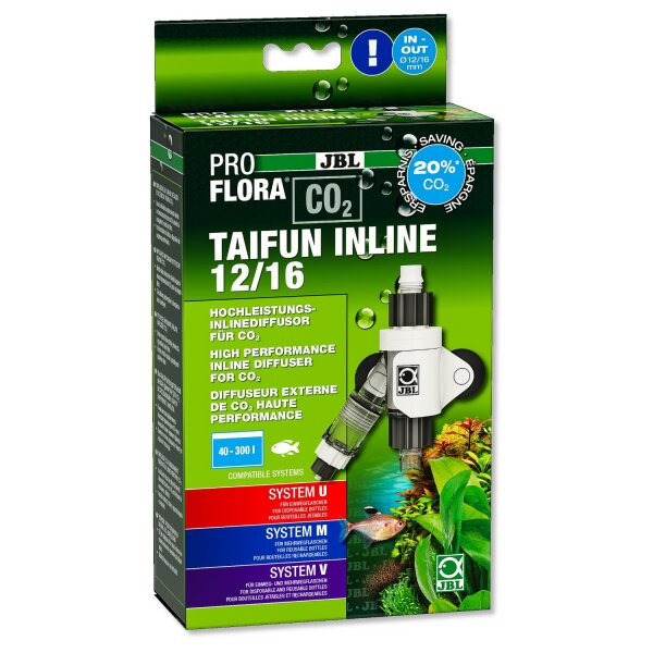JBL ProFlora CO2 Taifun Inline 12/16