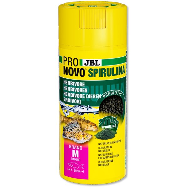 JBL ProNovo Spirulina Grano M 250 ml