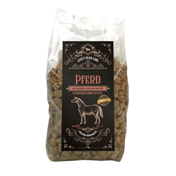 Luckys Black Label Pferd