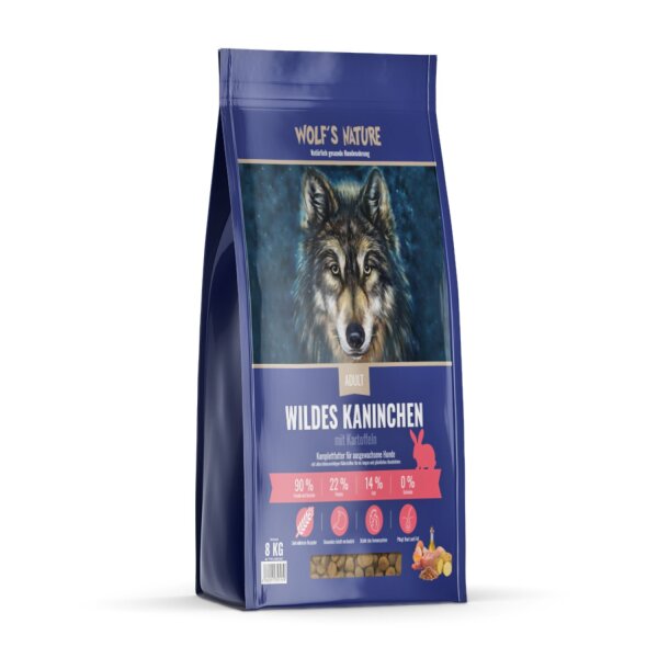 Wolfs Nature Wildes Kaninchen 8 kg
