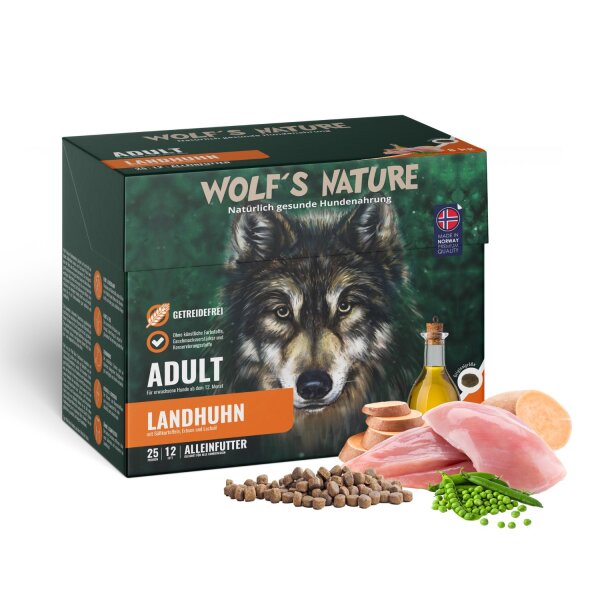 Wolfs Nature Landhuhn 8 kg