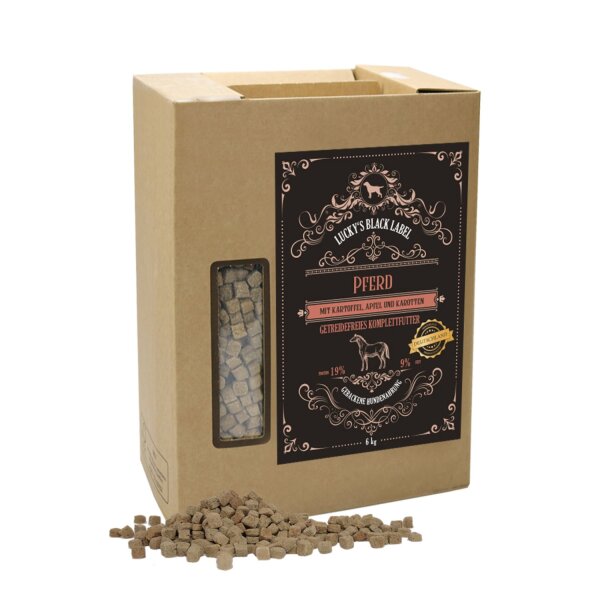 Luckys Black Label Pferd 6 kg