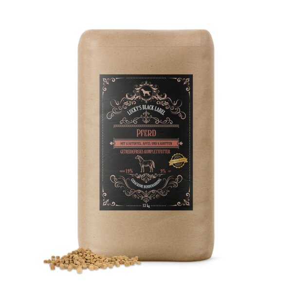 Luckys Black Label Pferd 13 kg