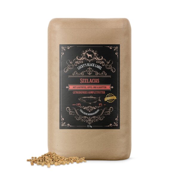 Luckys Black Label Seelachs 13 kg