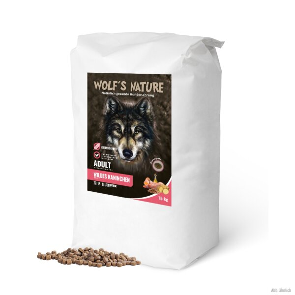 Wolfs Nature Wildes Kaninchen 15 kg