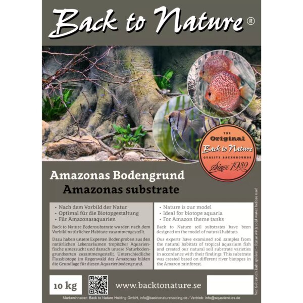 Back to Nature Amazonas Substrate 10 kg