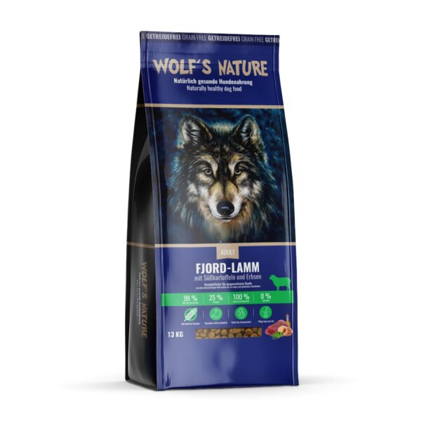 Wolfs Nature Fjord-Lamm 13 kg