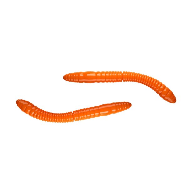 Libra Lures Fatty DWorm Tournament 55mm Cheese Hot Orange