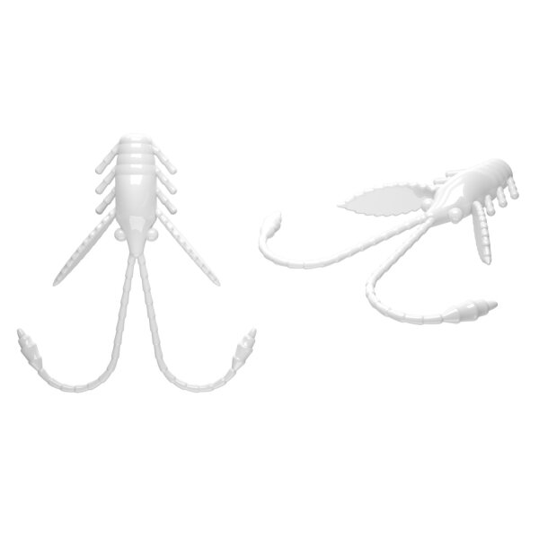 Libra Lures Pro Nymph 18mm 15 Stk. Cheese White