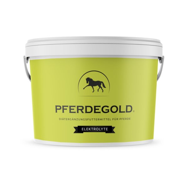 Pferdegold Elektrolyte - Diät-Ergänzungsfuttermittel für Pferde