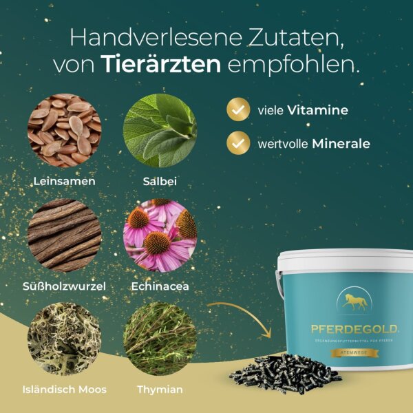 Pferdegold Atemwege 1,5 kg