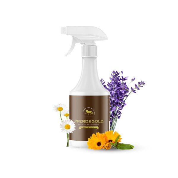 Pferdegold Haut und Fell Spray 1 l