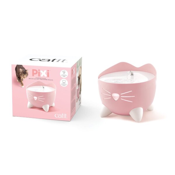 catit PIXI Trinkbrunnen pink