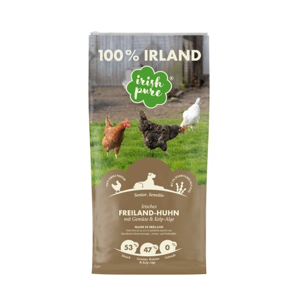 Irish Pure Irisches Freiland-Huhn mit Gemüse & Kelp-Alge Senior 1,5 kg