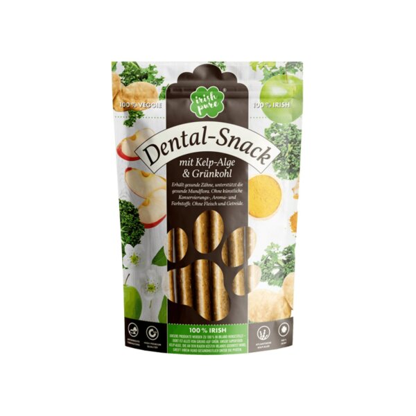 Irish Pure Veggie Dental Snack mit Kelp-Alge & Grünkohl