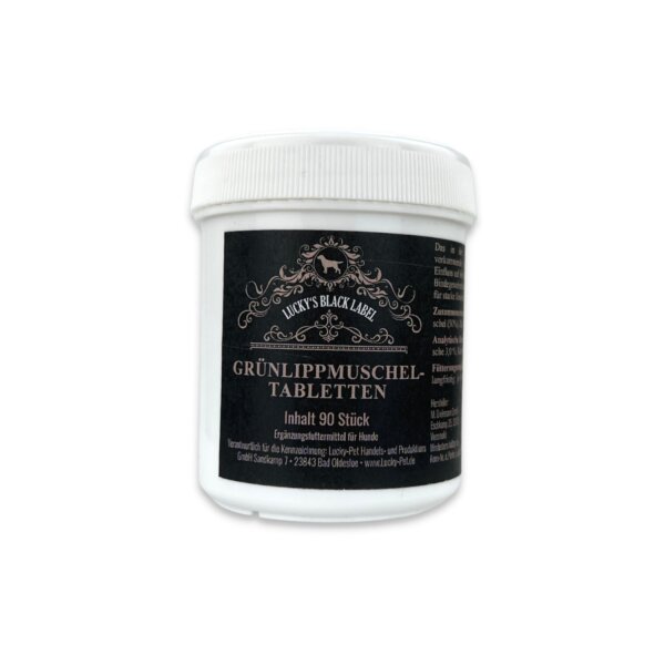 Luckys Black Label Grünlippmuscheltabletten