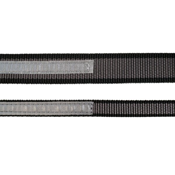 non-stop Bungee Touring Leine black/grey 23 mm 1,2 m