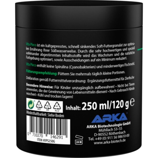 ARKA Vita Pleco Welsfutter